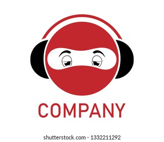 Beauty Ninja Logo - Vector