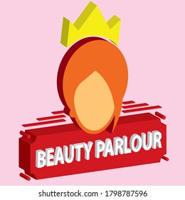 beauty parlour 3D vintage vector clip art. is the graphic arts,refers to pre-made images used to illustrate any medium. 