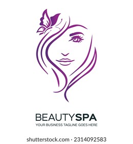 Beauty Parlour logo deaign and beauty salon