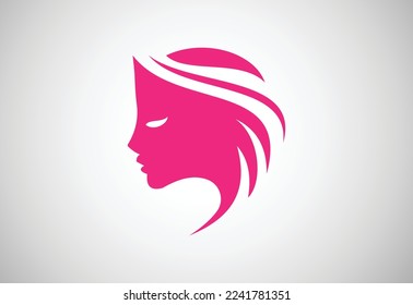 Beauty parlour, Skincare, Salon, Spa, Dermatology Clinic Flower Logo Design Vector design concept.
