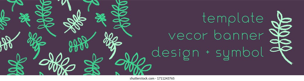 Beauty pattern background for banner organic cosmetics. Vector floral pattern with natural illustrations. Beauty salon brand. Spa salon design. Cosmetic label tag. Template sales banner with herbs.
