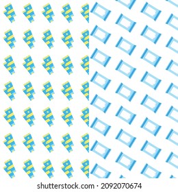 diseño lineal colorido del fondo del icono de patrón de belleza 