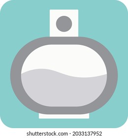 Beauty perfume, illustration, vector, on a white background.