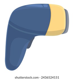 Beauty photo epilator icon cartoon vector. Machine treatment. Tool electro pulsed