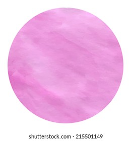Beauty pink watercolor background for your text. Vector illustration.