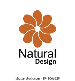 Beauty plumeria icon flowers design illustration Template