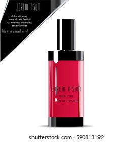 Beauty product packaging.  Vector Illustration.