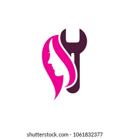 Beauty Repair Logo Icon Design