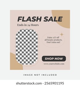 Beauty Sale Instagram Post Template