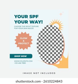 Beauty Sale Instagram Post Template