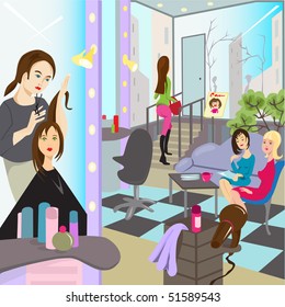Beauty salon