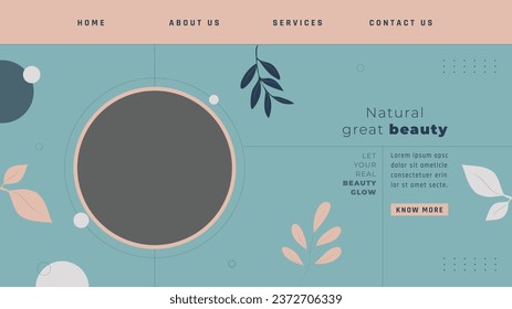 Beauty salon background. Salon Template. Spa treatment. Beauty Center. spa clinic. Beauty and Spa Salon design. Vector Illustration. Poster, Banner, Flyer, Cover. Social Media Post. relax. body care.