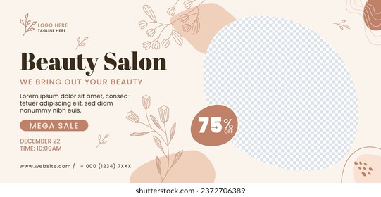 Beauty salon background. Salon Template. Spa treatment. Beauty Center. spa clinic. Beauty and Spa Salon design. Vector Illustration. Poster, Banner, Flyer, Cover. Social Media Post. relax. body care.