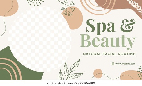 Beauty salon background. Salon Template. Spa treatment. Beauty Center. spa clinic. Beauty and Spa Salon design. Vector Illustration. Poster, Banner, Flyer, Cover. Social Media Post. relax. body care.