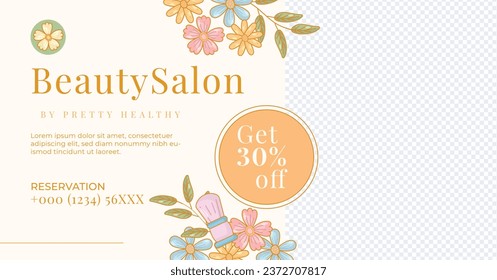Beauty salon background. Salon Template. Spa treatment. Beauty Center. spa clinic. Beauty and Spa Salon design. Vector Illustration. Poster, Banner, Flyer, Cover. Social Media Post. relax. body care.