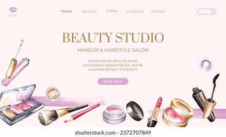 Beauty salon background. Salon Template. Spa treatment. Beauty Center. spa clinic. Beauty and Spa Salon design. Vector Illustration. Poster, Banner, Flyer, Cover. Social Media Post. relax. body care.