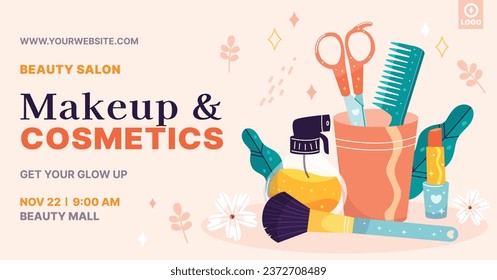Beauty salon background. Salon Template. Spa treatment. Beauty Center. spa clinic. Beauty and Spa Salon design. Vector Illustration. Poster, Banner, Flyer, Cover. Social Media Post. relax. body care.