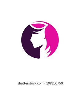 Beauty salon Branding Identity Corporate vector logo design template Isolated on a white background