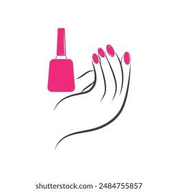 Beauty Salon cosmetic manicure icon