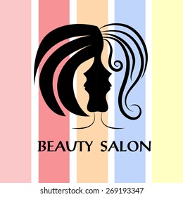 Beauty salon design.