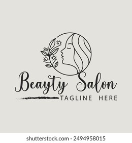 
Salón de belleza diseño este Vector otros usos.