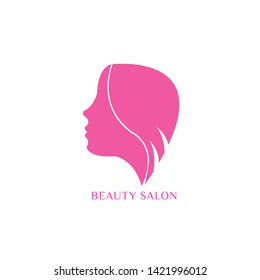 beauty salon Icon logo, hair salon vector icon logo design