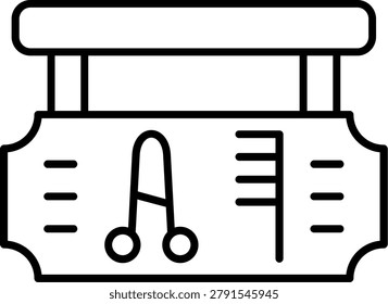 Beauty Salon Icon Vector Element line icon design vector icons