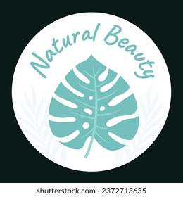 Beauty salon label. beauty salon background. Spa treatment. Beauty and Spa Salon design. Vector Illustration. Poster, Label, Sticker. Template. body care. relax. Beauty Center. spa clinic.