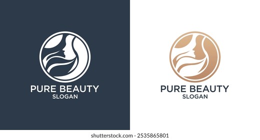 beauty salon logo design and business