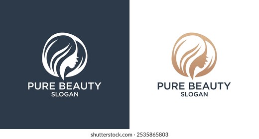 beauty salon logo design and business