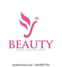 Beauty Salon Logo Design Illustration