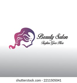 Beauty Salon Logo Design Template Vector Stock Vector (Royalty Free ...