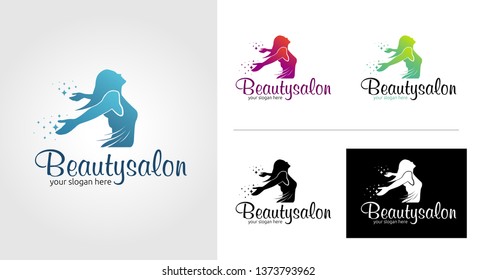 Beauty Salon Logo Template Set