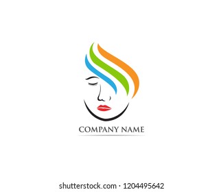 Beauty salon logo vector