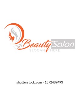 beauty salon logo vector