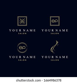 Beauty Salon logo vector tempate