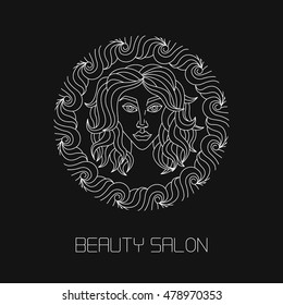 beauty salon logotype vector 2