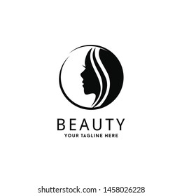 Beauty, salon, spa, hair minimalist logo design inspiration