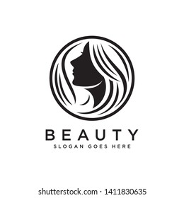 Beauty, salon, spa logo template