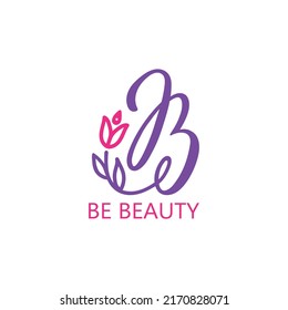 Beauty Salon Studio Logo Letter B Stock Vector (Royalty Free ...