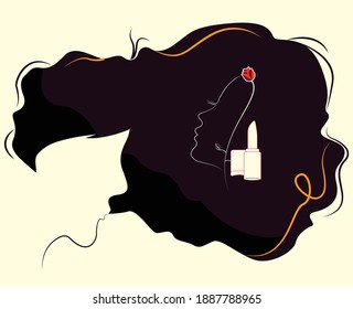 Beauty Salon Vector Design and Women Salon Vector Design