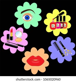 Beauty salon's elements