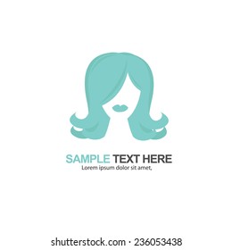 Beauty saloon and spa icon. vector