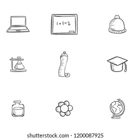 beauty school icon vector