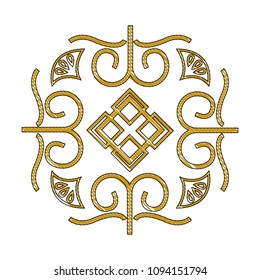 beauty scroll antique ornament style