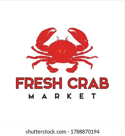 Beauty Seafood  Crab Lobster Crayfish Prawn Seashell Pearl Oyster Scallop Shell Oyster Bivalve Cockle Clam Mussel for crab market logo design