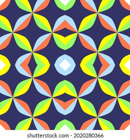 beauty of seamless geometric pattern. suitable for motifs on wallpaper, background, carpets, fabrics, paper, floors, pottery, etc.