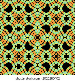 belleza de un patrón geométrico impecable. apto para motivos sobre papel de pared, fondo, alfombras, tejidos, papel, suelos, alfarería, etc.