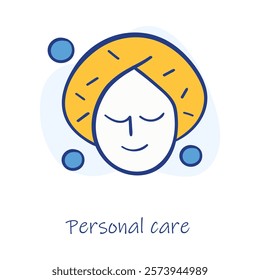 Beauty and Self-Care Illustration. Perfect for spas, salons, and cosmetic projects.