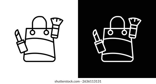 Beauty shopping icon symbol concept for graphic design, Website, UI. EPS
